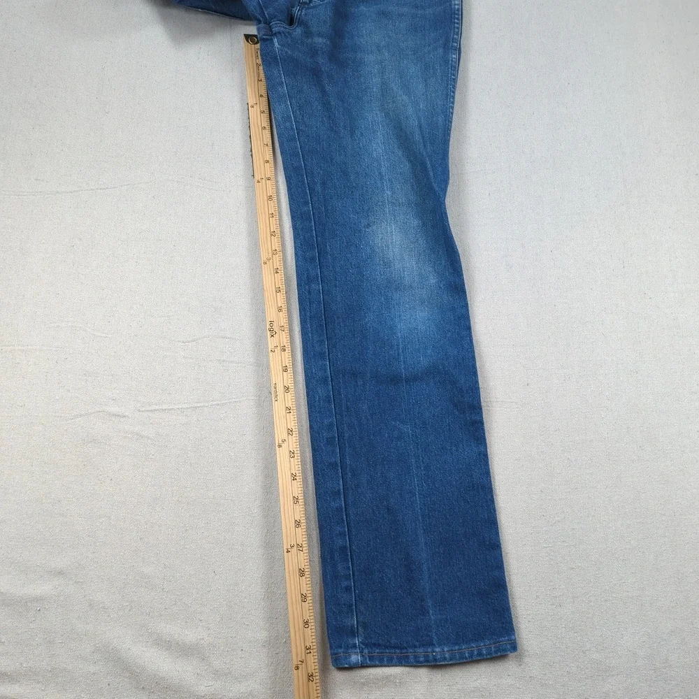 Vintage Wrangler Jeans Mens 32x32 Blue Western Cowboy Cut 936 Rodeo Rancher 90s